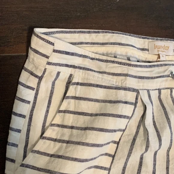 Linen and Viscose Pants by Laundry, sz 8. - Picture 7 of 10